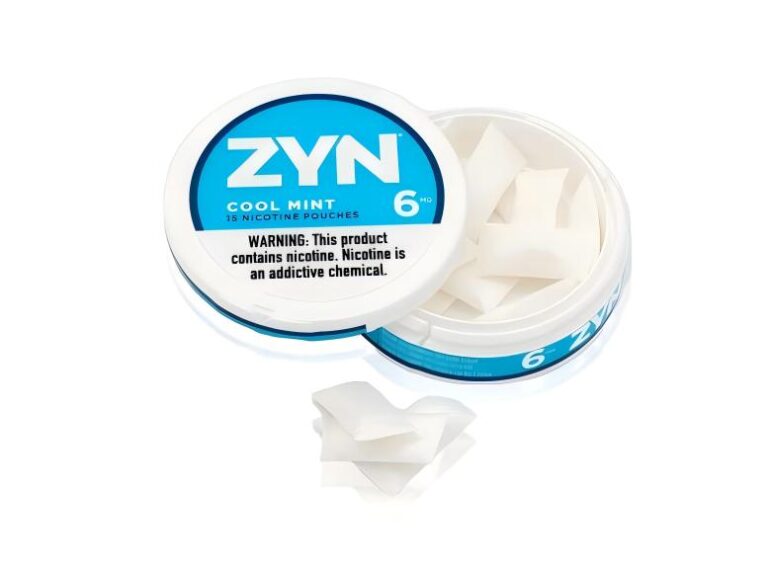 ZYN Cool Mint Nicotine Pouches – Tobacco-Free Oral Nicotine Pouch | 3 mg & 6 mg