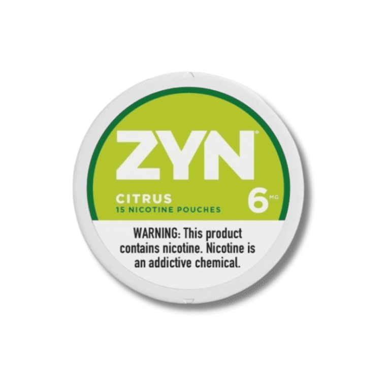 ZYN Citrus Nicotine Pouches – Tobacco-Free Oral Nicotine Pouch | 3 mg & 6 mg